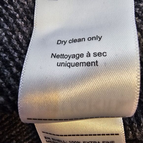 Untuckit Belguardo Birdseye  Sweater Sz XXXL 100% Fine Merino Wool Preppy P0281 - Picture 8 of 9